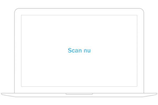 Skærmbillede viser, at billetten bliver afvist ved scanning