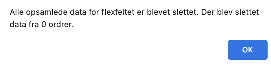 slettet data flexfelter
